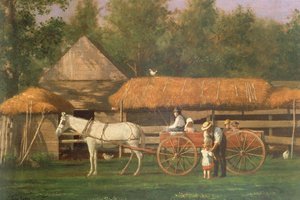 Faire une promenade - Enoch Wood Perry